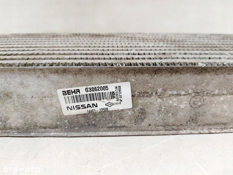 nissan qashqai j10 1.5 2.0 dci chłodnica powietrza intercooler 14461-jd50b - 9