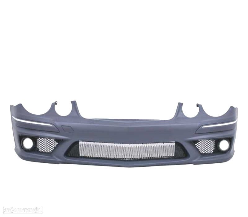 PARA-CHOQUES FRONTAL MERCEDES W211 06-09 LOOK AMG - 2