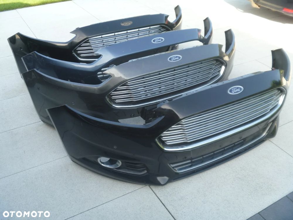FORD MONDEO MK5 ZDERZAK PRZEDNI ATRAPA KRATKI ORYGINAŁ ŁADNY - 5