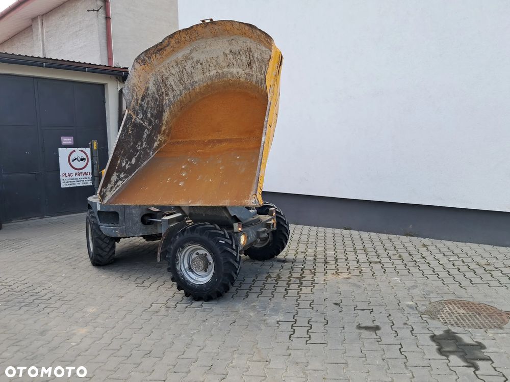 Wacker Neuson 4001s wozidło budowlane obrotowe 4 t tony hydrostat/automat oświetlenie obrót + kiper silnik Yanmar 44 KM nowe opony przód ROPS 4x4 3 6 t ładowność D04-02 - 7