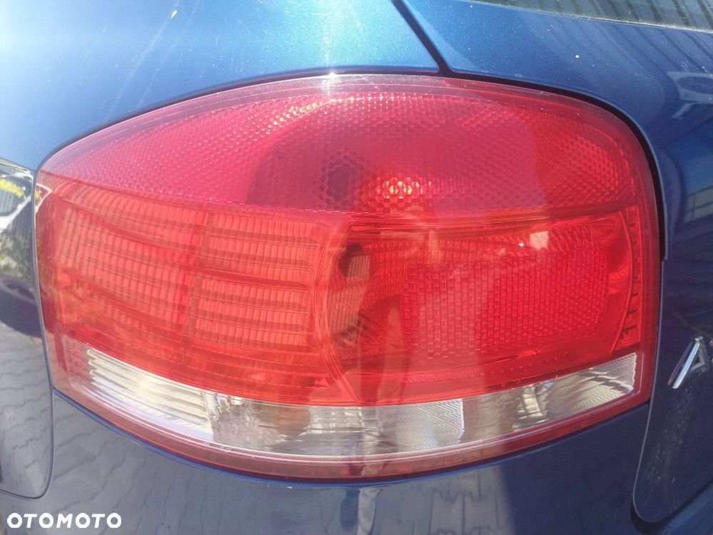 KOMPLETNY TYŁ KLAPA ZDERZAK LAMPA BŁOTNIK AUDI A3 8P LS9R - 8
