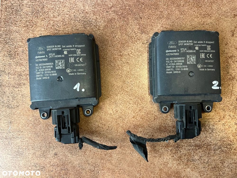 MODUŁ STEROWNIK RADAR ASYSTENT BLISS KOMBI LEWY PRAWY TYŁ FORD FOCUS MK4 JX7T-14C689-AE - 1