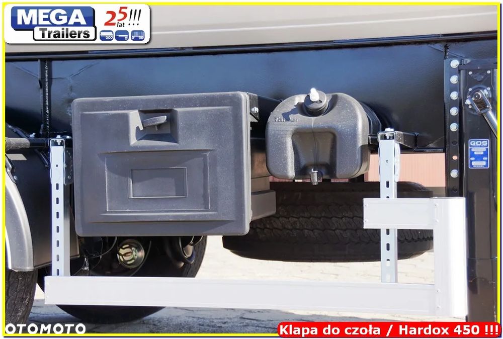 Mega 35 m³ Half-pipe do gruzu HARDOX / 500 Super Strong !!! - 22