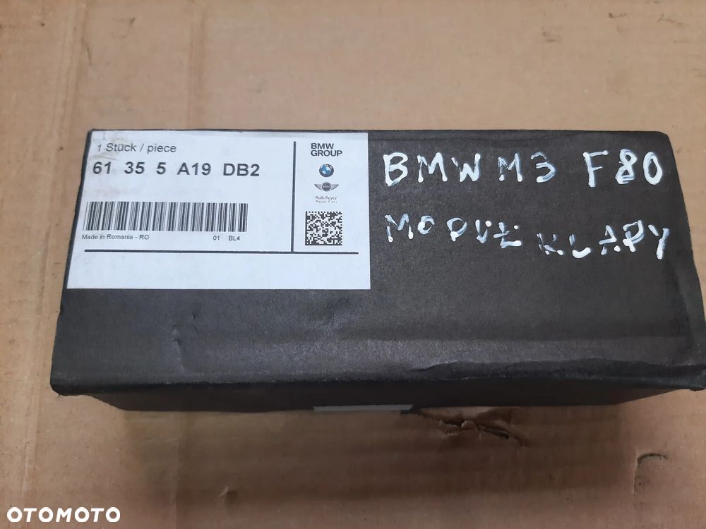 * BMW F80 M3 moduł klapy nowy BMW X4 oryginał - 3