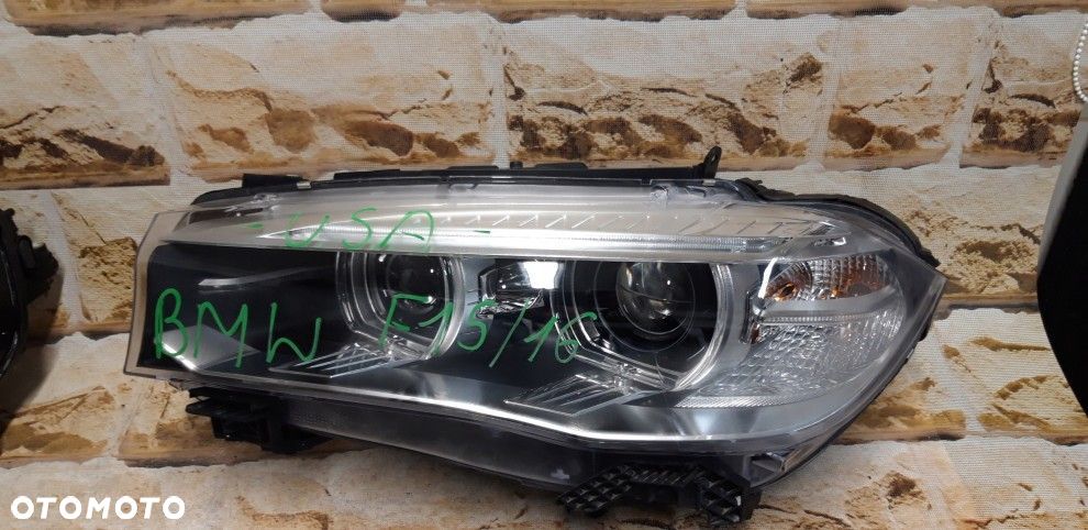 bmw x5 x6 f15 f16 xenon skrętny dynamic lewa USA ameryka - 14