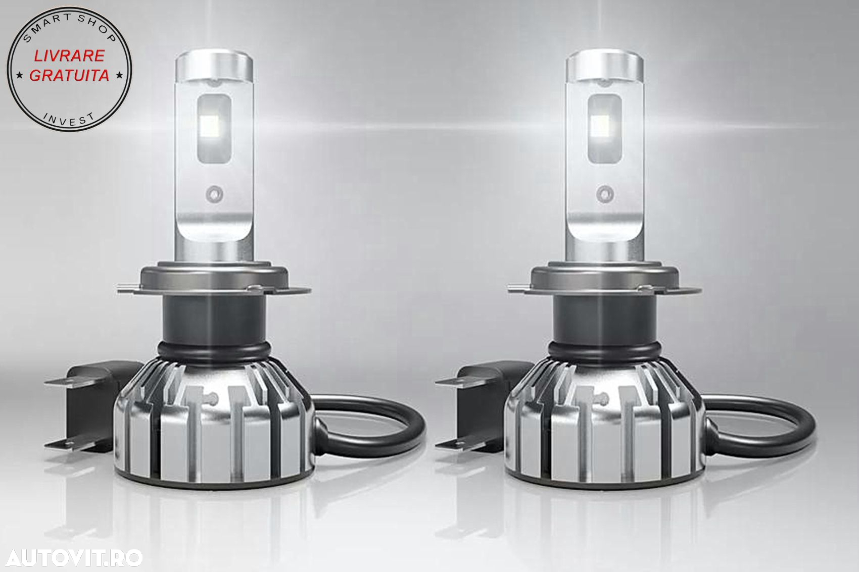 OSRAM NIGHT BREAKER H7 LED SMART 64210DWNBSM-2HB Set 2 Becuri Auto Moto Omologare - livrare gratuita - 4