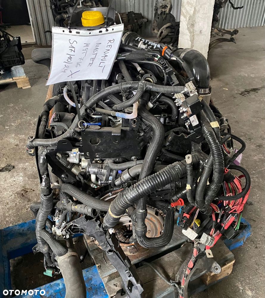 RENAULT MASTER SILNIK MOTOR 2.3 M9T716 CAŁKOWICIE KOMPLETNY IDEALNY - 2