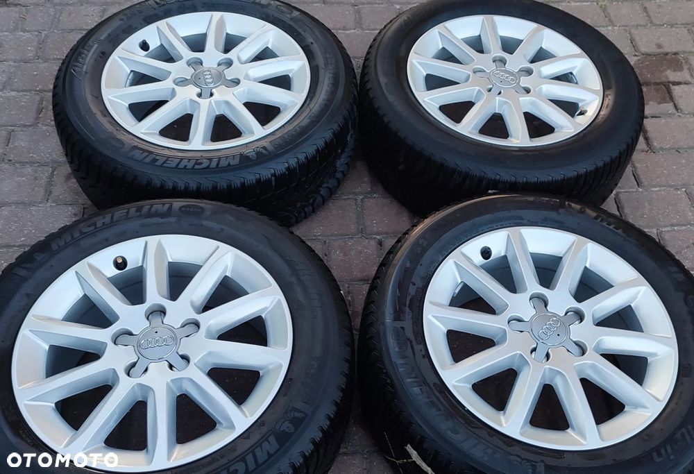Felgi Aluminiowe Oryg. Audi A4 B8 16 Cali 5x112 7Jx16 Et45 Ø66,mm 8K0601025BD Starogard Gdański Wysyłka - 1