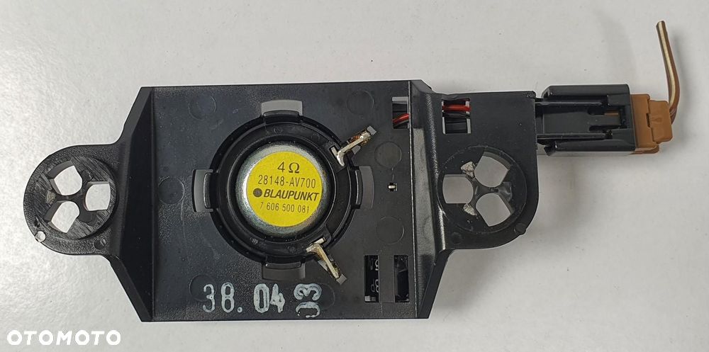 GŁOŚNIK GŁOŚNICZEK WYSOKOTONOWY NISSAN PRIMERA P12 28148-AV700 - 2