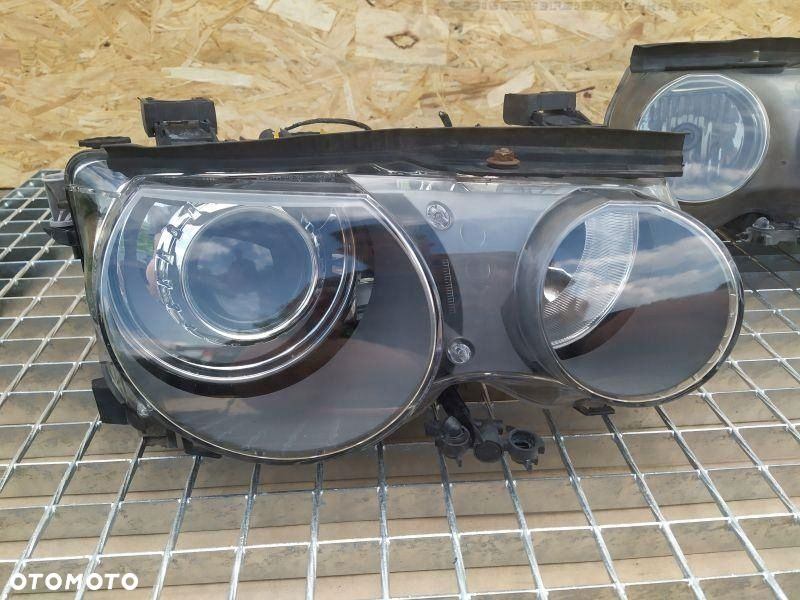 REFLEKTOR 2 LAMPY PRZÓD LEWA PRAWA LEWY PRAWY LAMPA BMW E46 COMPACT XENON - 2