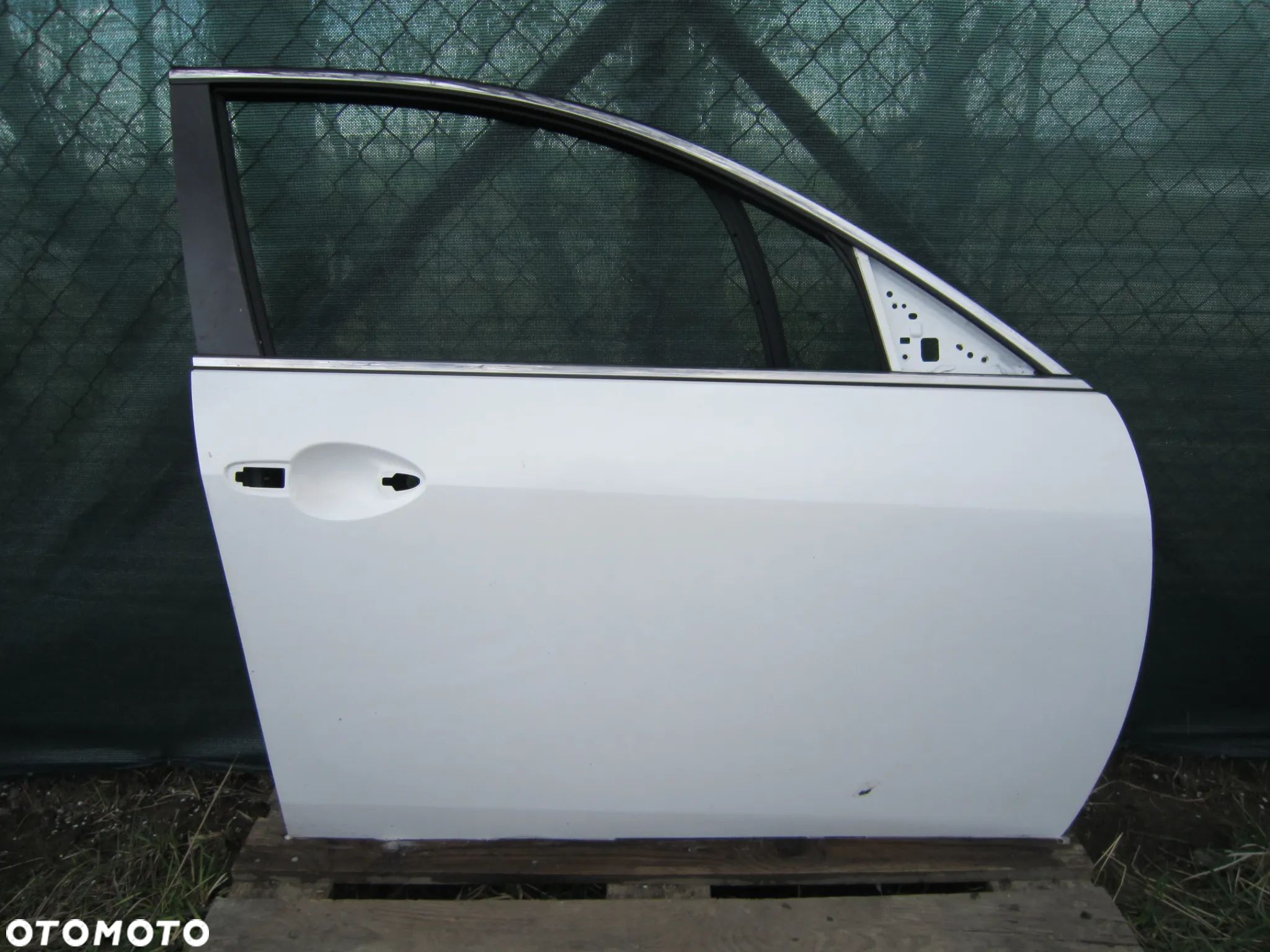 Drzwi przód przednie prawe Mazda 6 II GH HB Biała perła - 1