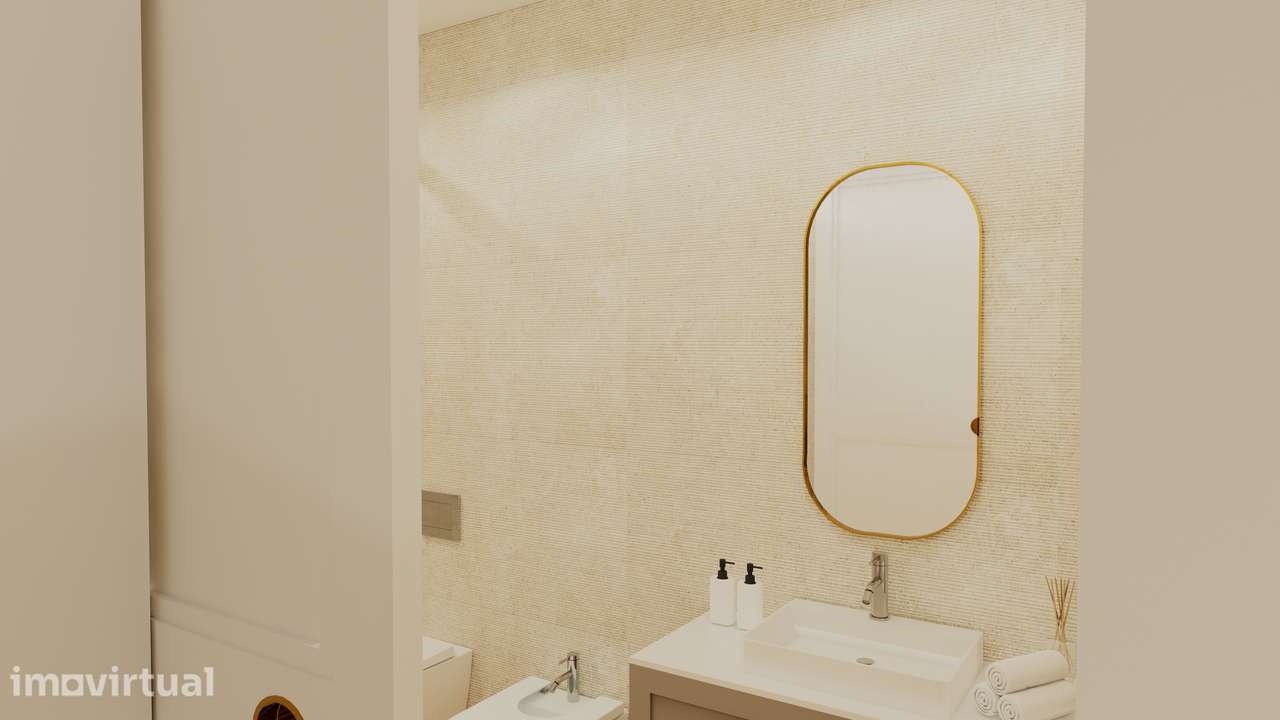 APARTAMENTO T1 NOVO NO CORAÇÃO DE SETÚBAL - Grande imagem: 2/11
