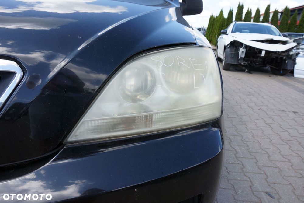 MASKA ZDERZAK BŁOTNIKI LAMPY SORENTO I EB  KIA 2002-2007 CZARNY PRZÓD KOMPLETNY - 27