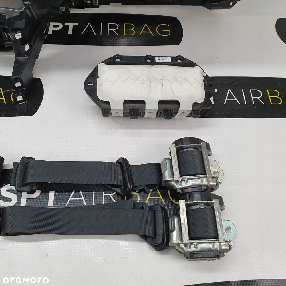 OPEL CORSA F DESKA ROZDZIELCZA KONSOLA KOKPIT PULPIT PODUSZKI AIRBAG AIR BAG PASY KIT SET - 8