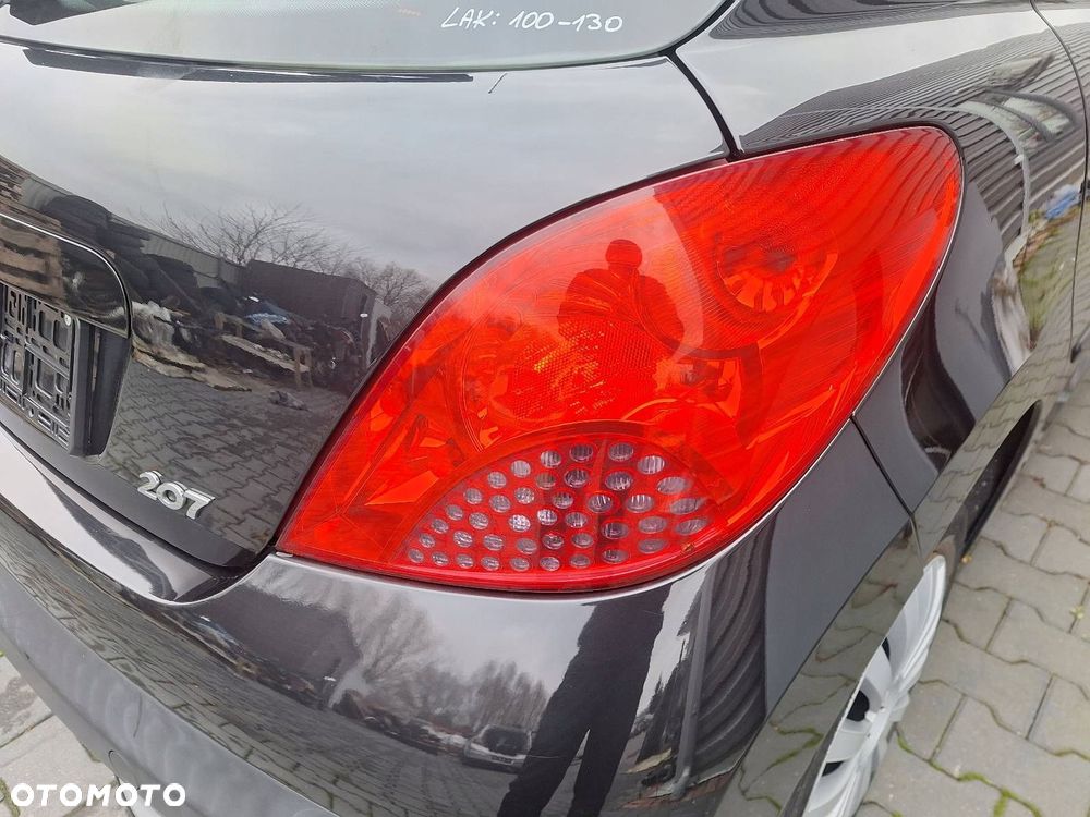 KOMPLETNY TYŁ PEUGEOT 207 06-09r EXL HB 5D - 7