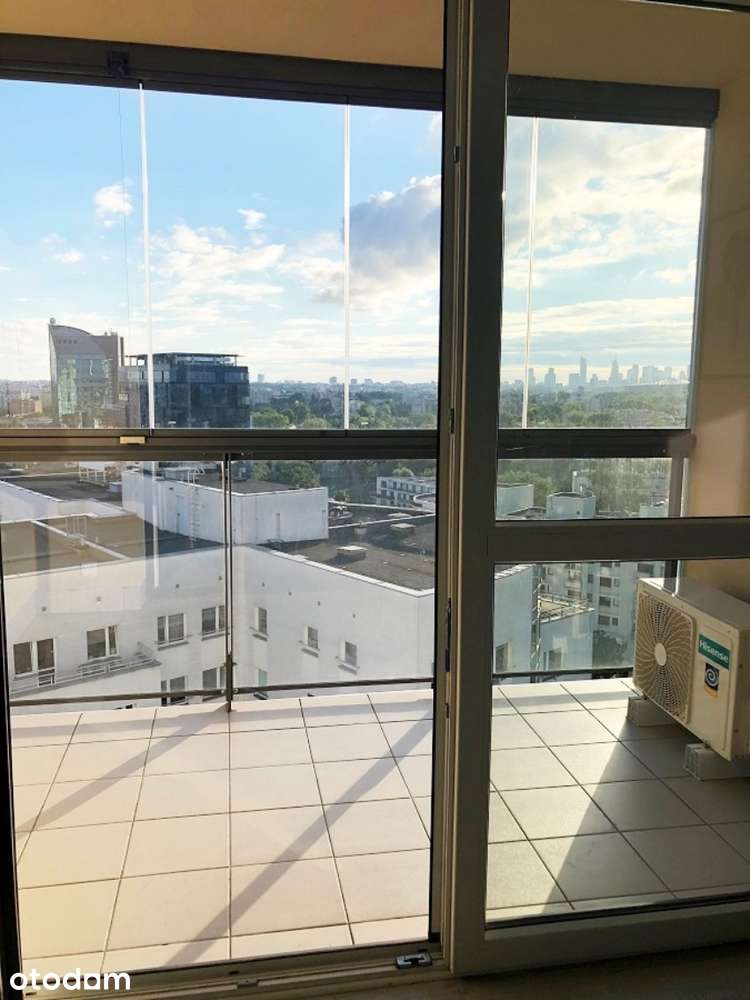 Rondo Wiatraczna - 40 m2 - 12 piętro widok na centrum - Garaż