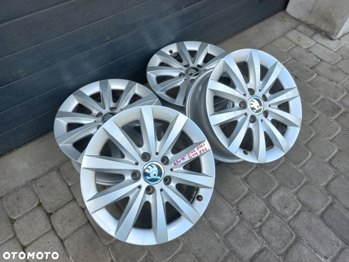 Felgi aluminiowe 16" 5x112 do Skoda - 2