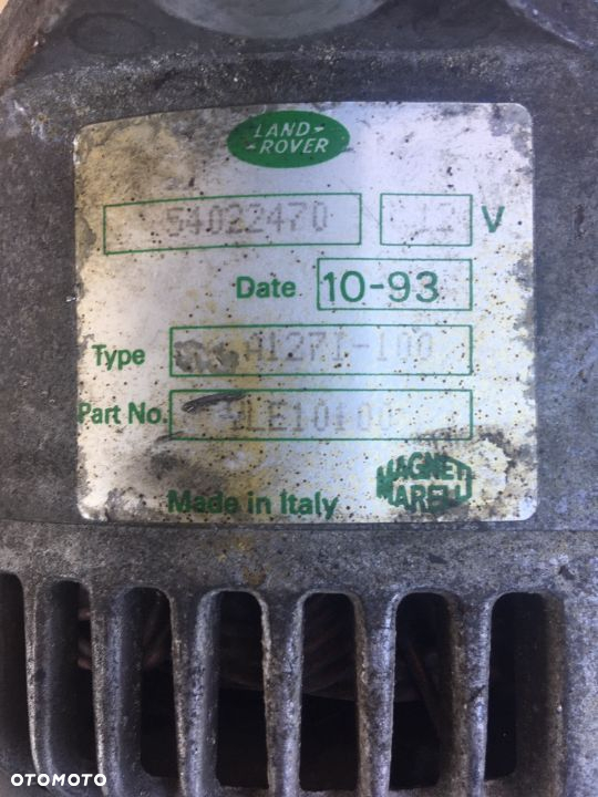 Alternator Magneti Marelli YLE10100 Range Rover 1 I Classic 3.9 V8 - 3