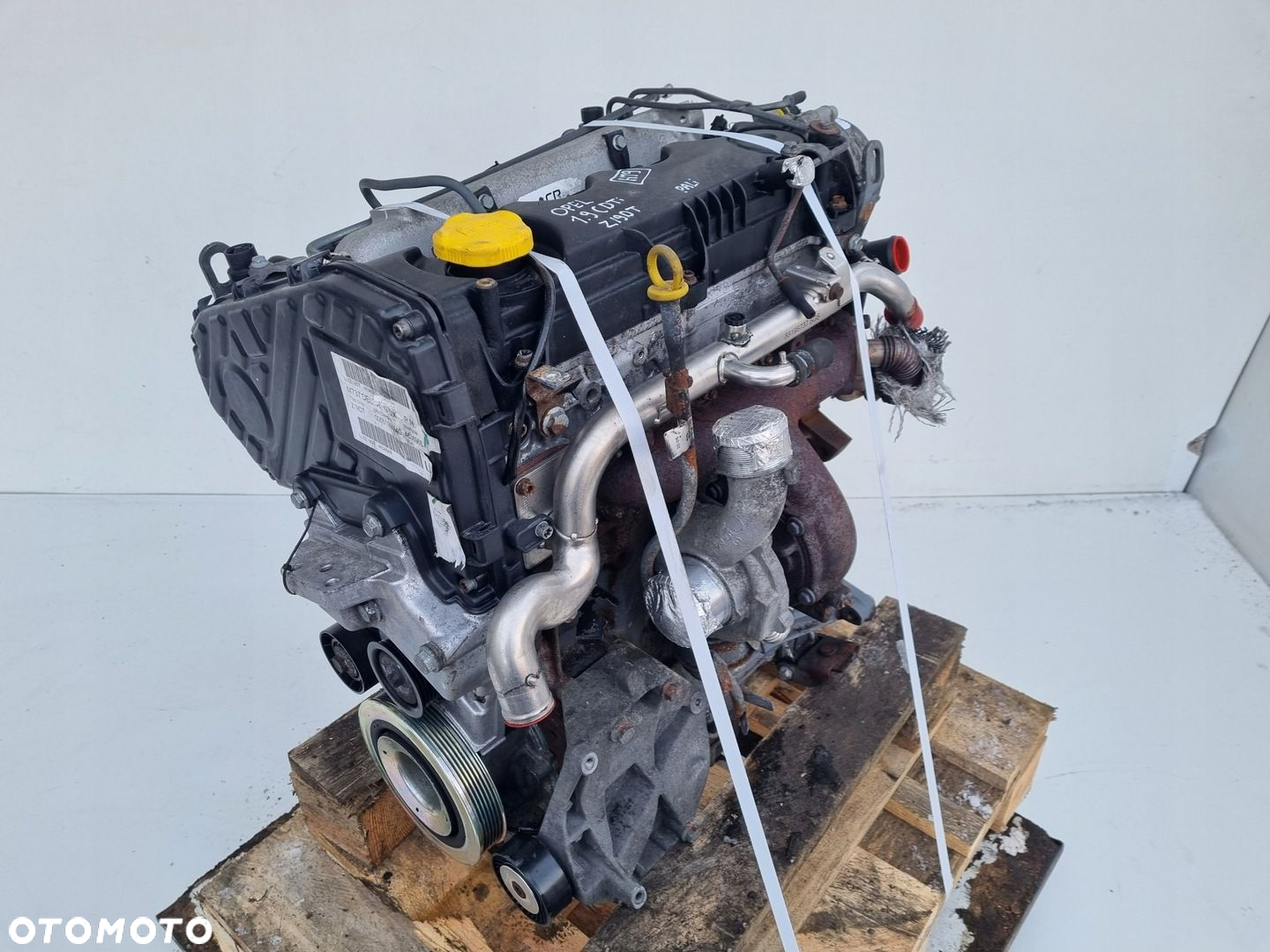 SILNIK KOMPLET Opel Astra III H 1.9 CDTI 120KM ładnie pali Z19DT - 9