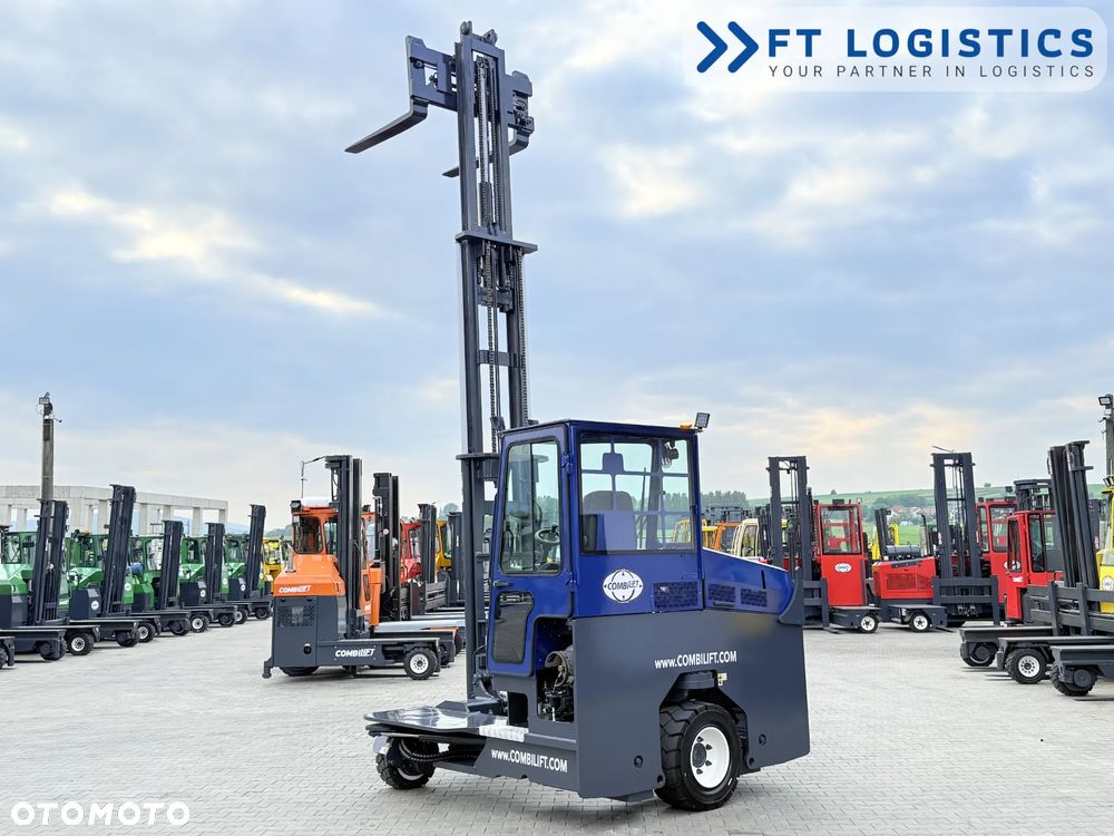 Combilift WÓZEK CZTEROKIERUNKOWY - WIELOKIERUNKOWY | COMBILIFT C4500S | GAS | TRIPLEX 5550MM | POZYCJONER WIDEŁ | WOLNY SKOK | NOWE OPONY | PO SERWISIE | STAN IDEALNY | Szeroka oferta wózków czterokierunkowych i bocznych, dopasowanych do różnorodnych potrzeb i zastosowań - 41