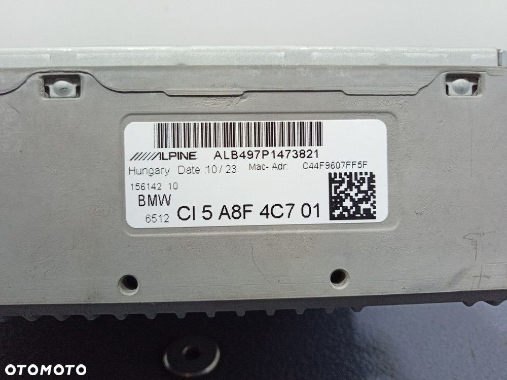 BMW 1 F40 MODUŁ STEROWNIK RADIA NAWIGACJI 5A8F4C7 - 7