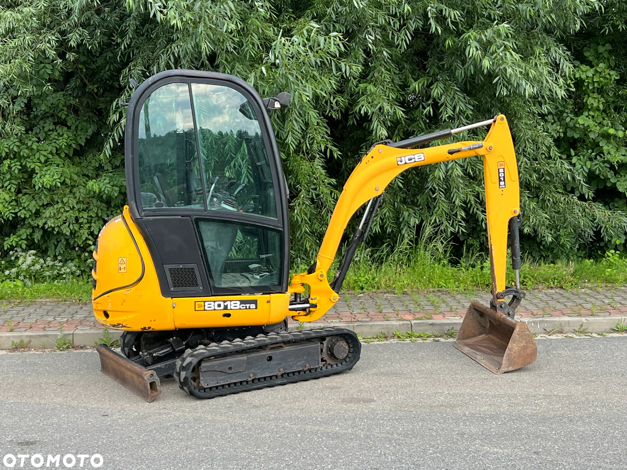 JCB MINIKOPARKA JCB 8018 3 Łyżki Stan IDEALNY - 16