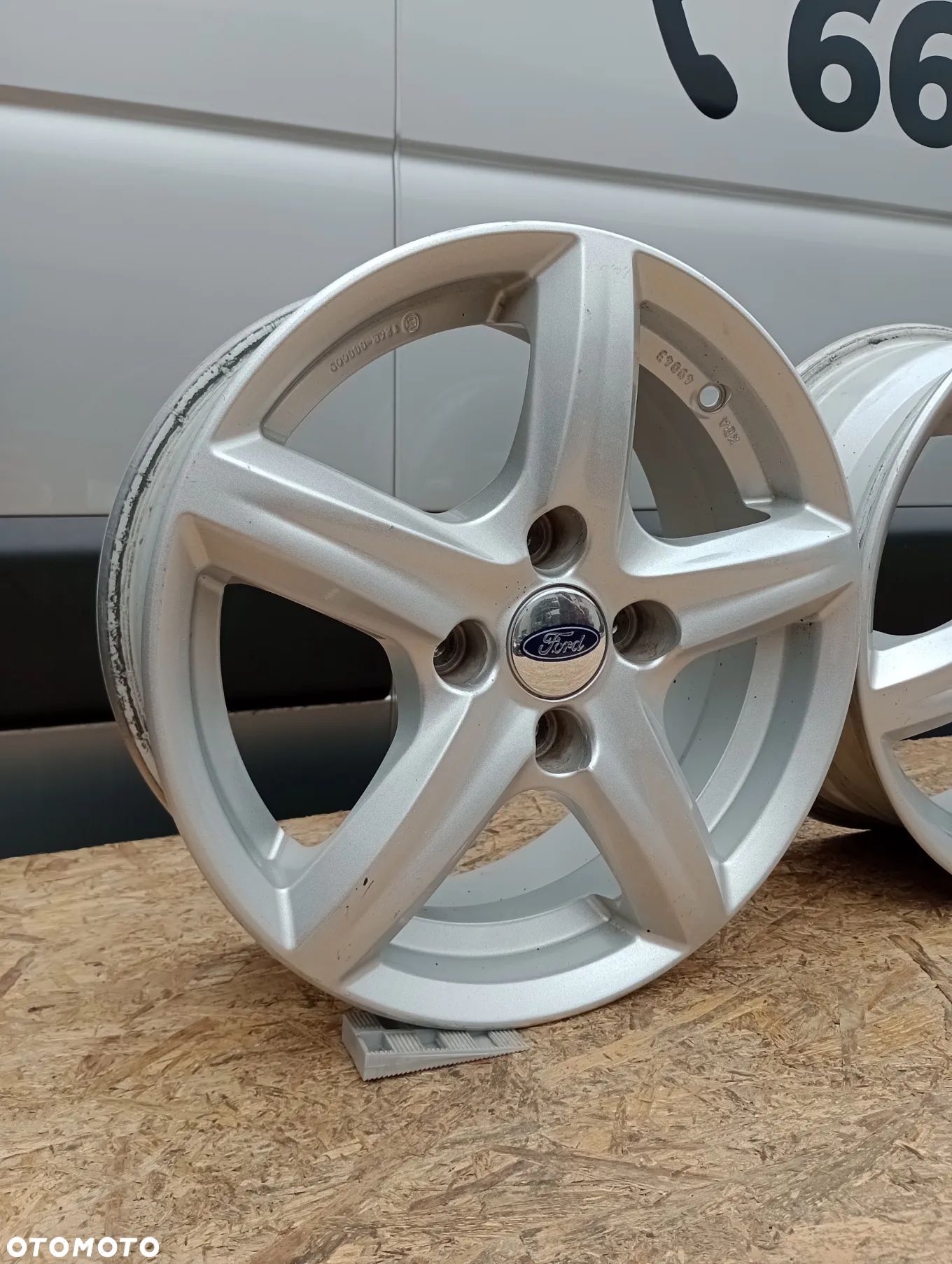 FELGI ALUMINIOWE 4x108 R15 6J ET37,5 FORD B-MAX ECOSPORT FIESTA FOCUS FUSION KA+ - 1