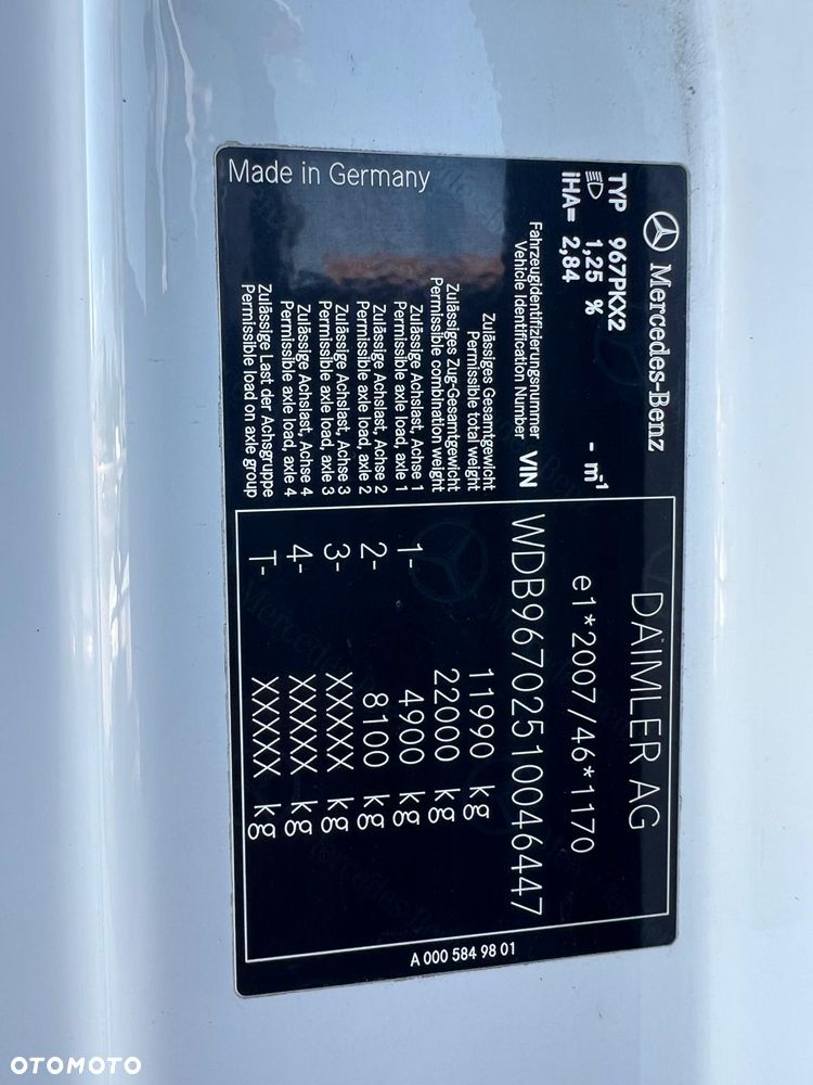 Mercedes-Benz Atego 1218 kontener winda mały Przebieg sprowadzony wron-pol - 18