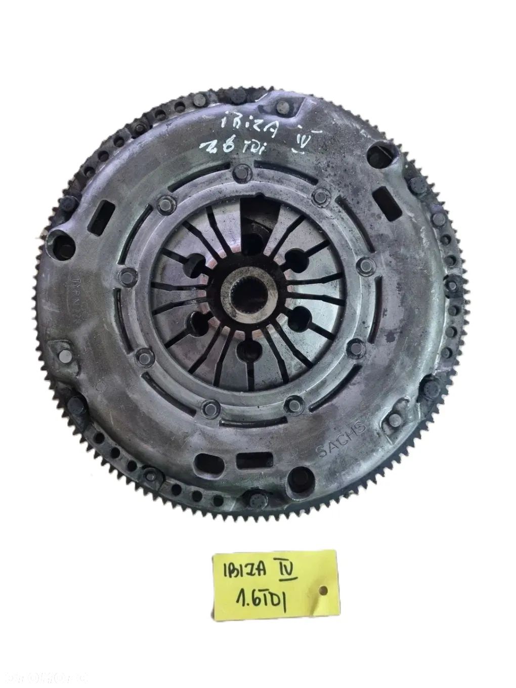 SEAT IBIZA IV 4 08-12 1,6 TDI SPRZĘGŁO DWUMASA SACHS * - 1