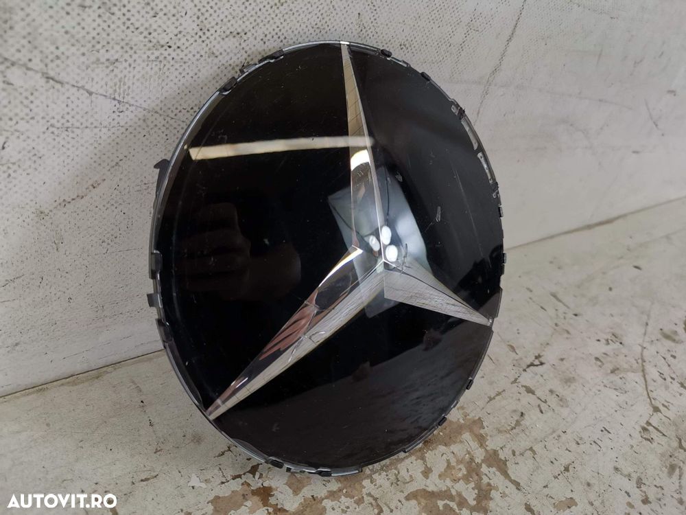 Emblema Grila Centrala Cu Senzor Radar Distronic Si Incalzire Mercedes - 3