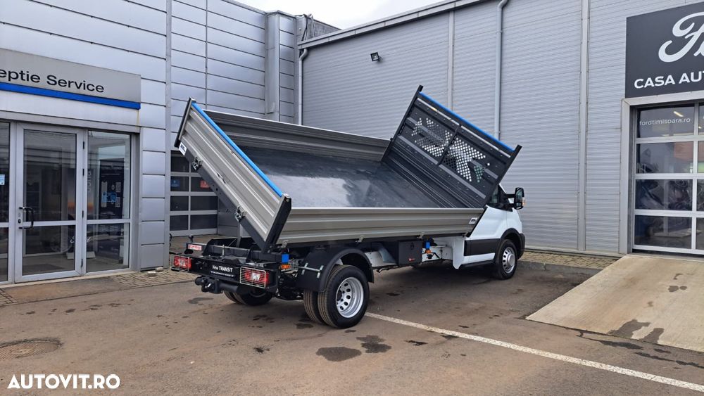 Ford NEW TRANSIT S-CAB L3 RWD BASCULABIL TRI-LATERAL - 4