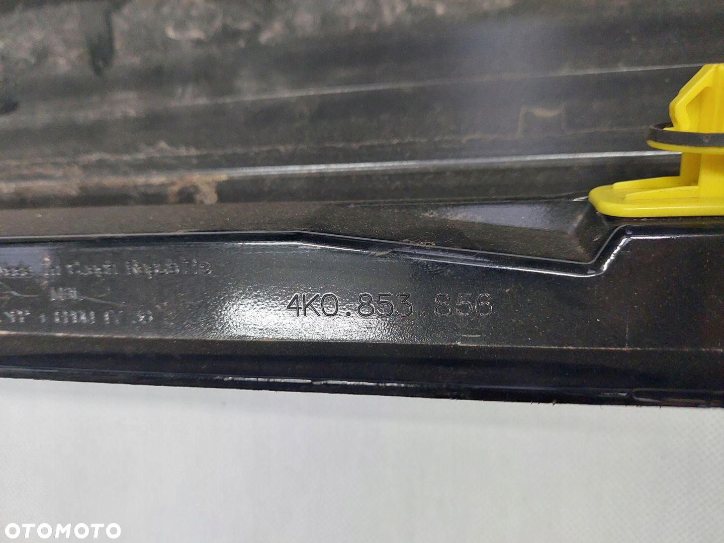 AUDI A6 C8 4K0853856 PRÓG LISTWA PROGOWA PRAWA basic czarny - 5