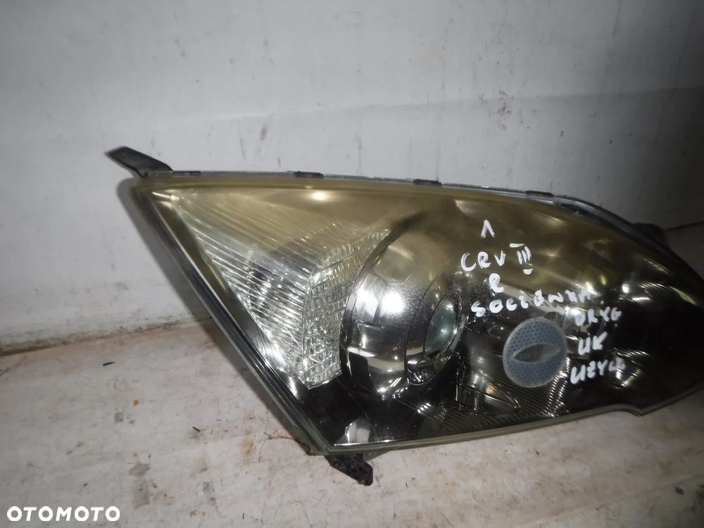 honda crv 3 iii lampa przód prawa uk przednia - 7