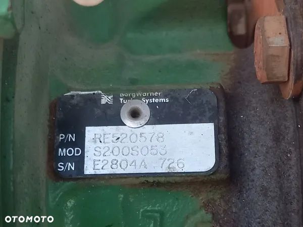 Turbosprężarka RE520578 John Deere 6620 - 2