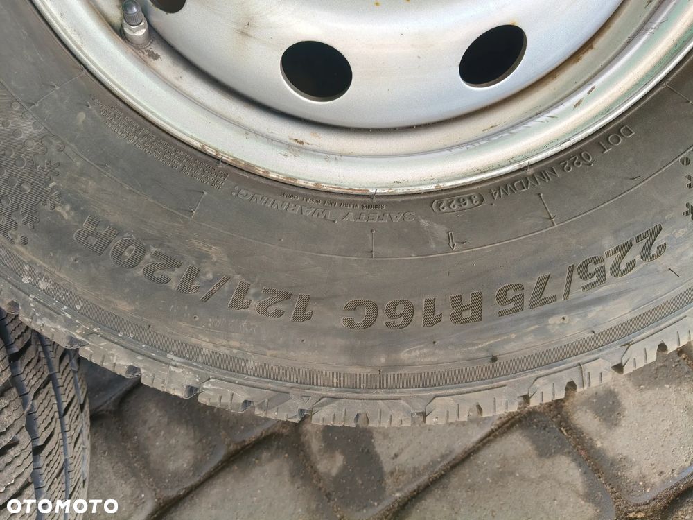 Koła zimowe Fiat Ducato - 5x130 - 225/75R16C + Kolpaki - 5