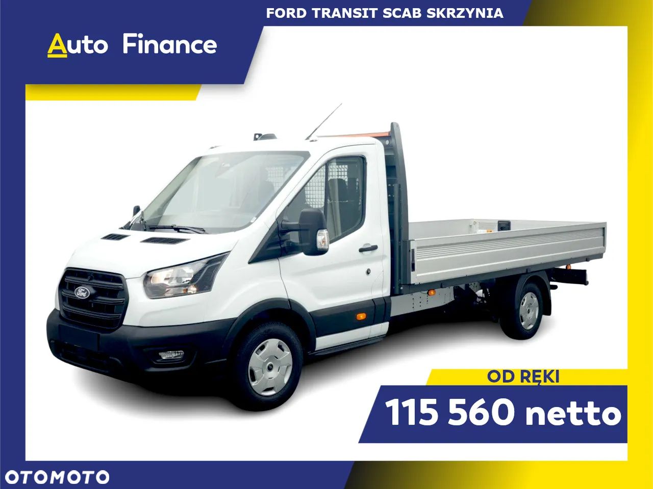 Ford Transit L4 SCAB Skrzynia Otwarta - 1