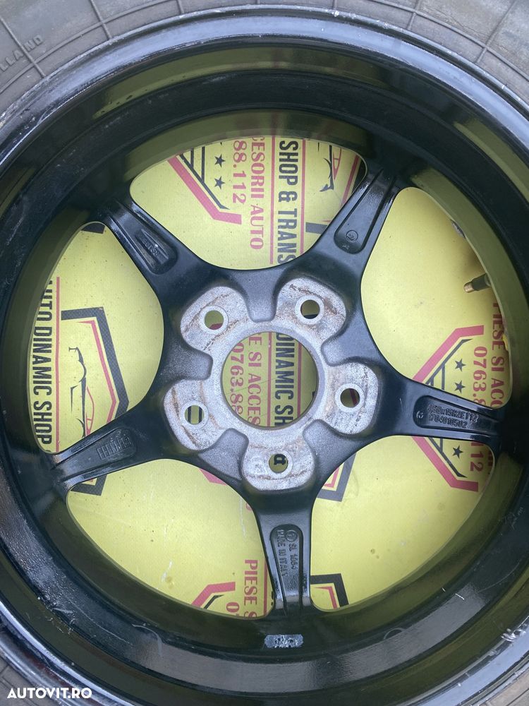 Roata rezerva space master OEM Mercedes 165 15 W209 R170 CLK 5X112 - 5