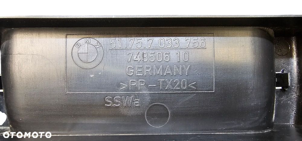 Bmw E60 E61 E63 Tunel Kanał Tarczy Hamulcowej Prawy 7203964 7033756 7039132 - 12