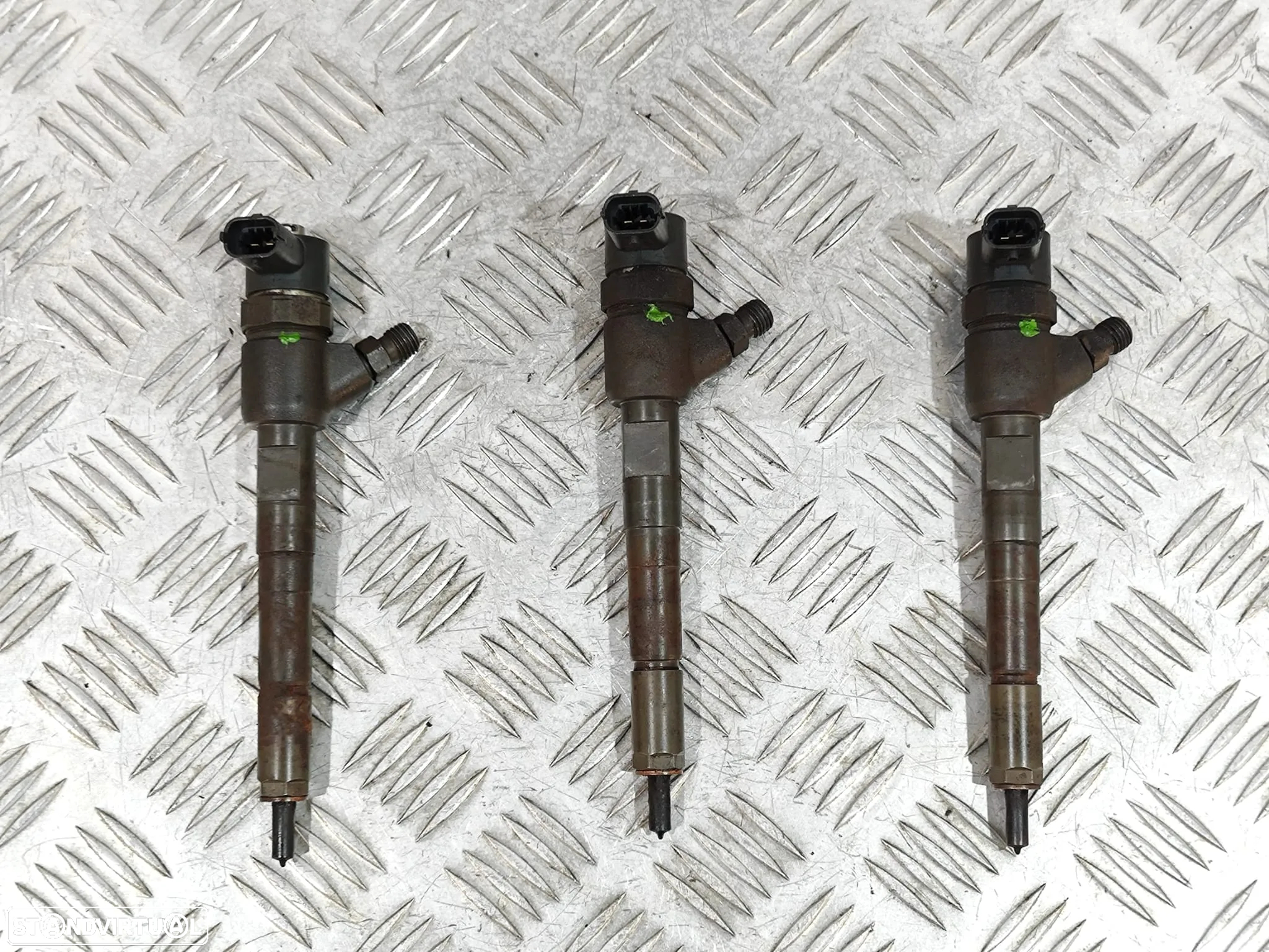 Conjunto 3 injetores Bosch Opel Corsa C 1.3 CDTI - 9