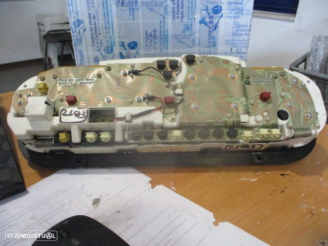 Quadrante 46457779 FIAT BRAVO I (182) 1996 1.4 80CV 3P PRETO KM/H 236228 - 8