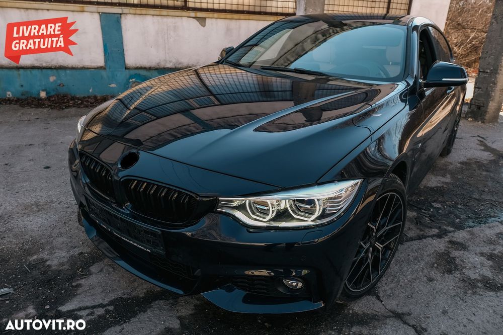 Grile Centrale BMW 4 Series F32 F33 F36 (2013-03.2019) Piano Black M Design- livrare gratuita - 18