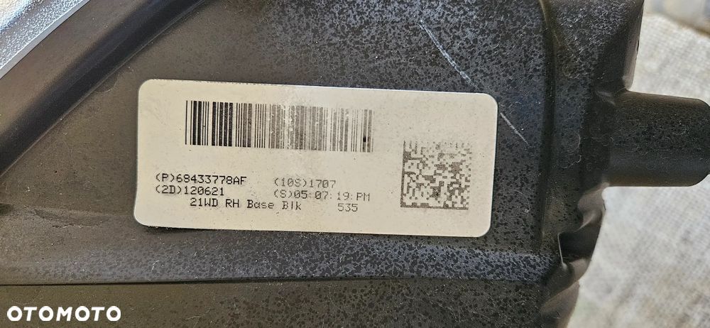 Dodge Durango III LIFT 2021-2026 GT RT CZARNY ŚRODEK Kompletny reflektor prawy Lampa prawa P68433778AF 68433778AF - 14