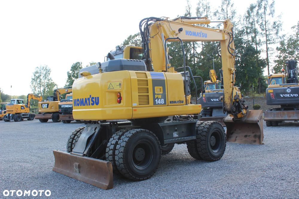 Komatsu Pw148 Rototilt Sprowadzona - 5