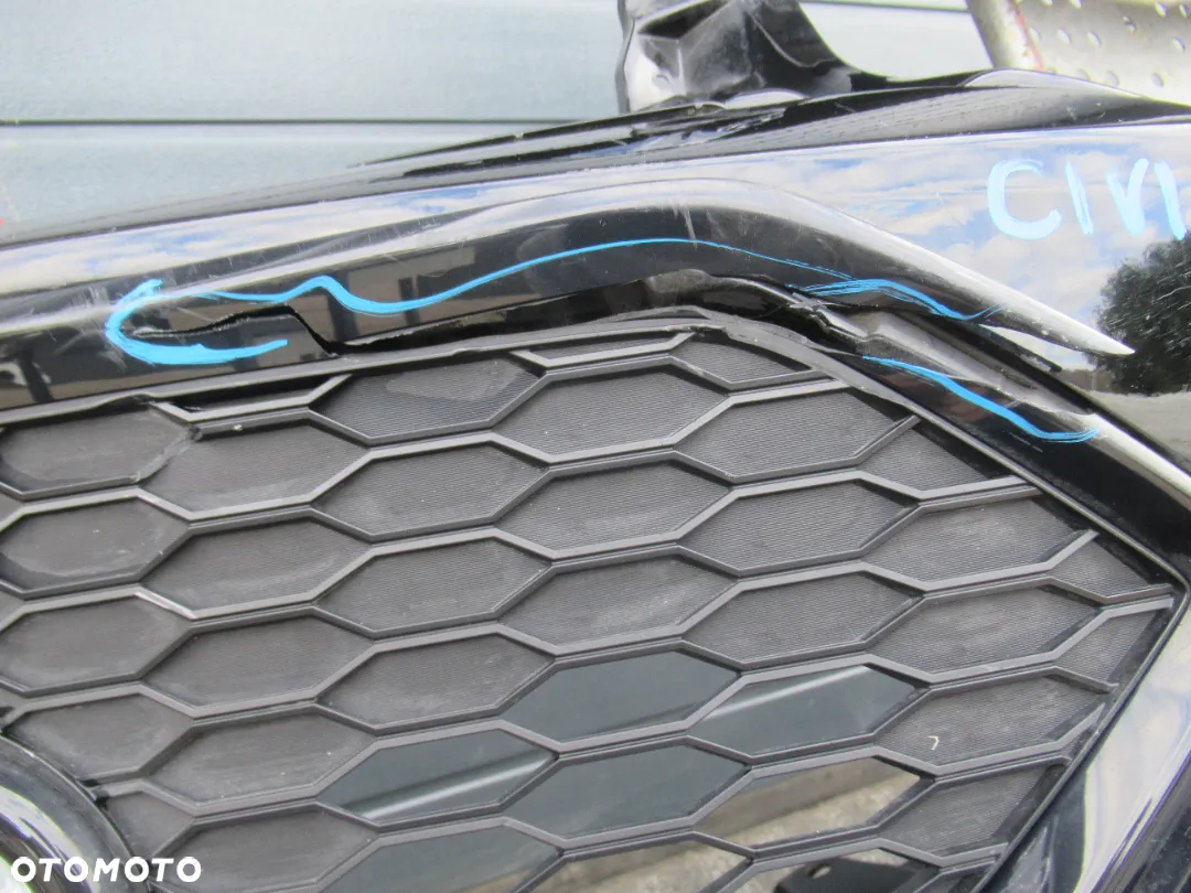 ZDERZAK PRZEDNI PRZÓD HONDA CIVIC X HB 71101-TGG-ZZ00 2015-2019 rok - 8