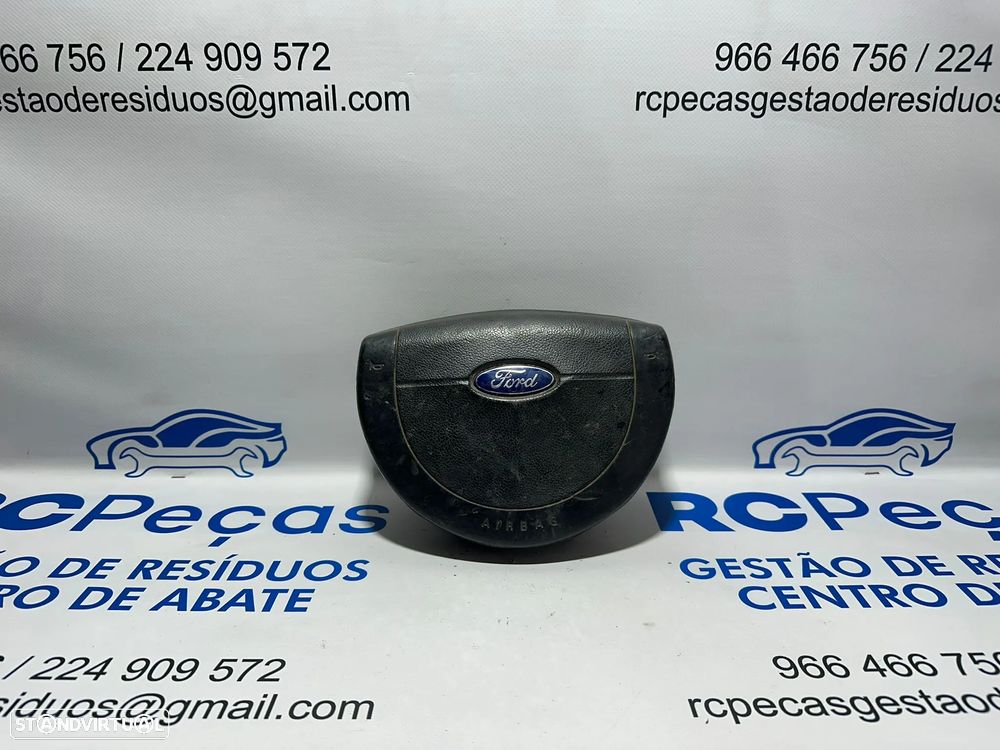 .Airbag Volante Condutor Guiador Original Ford Fiesta MK5 2S6AA042B85AJZHHA 2001 - 2014 - 1