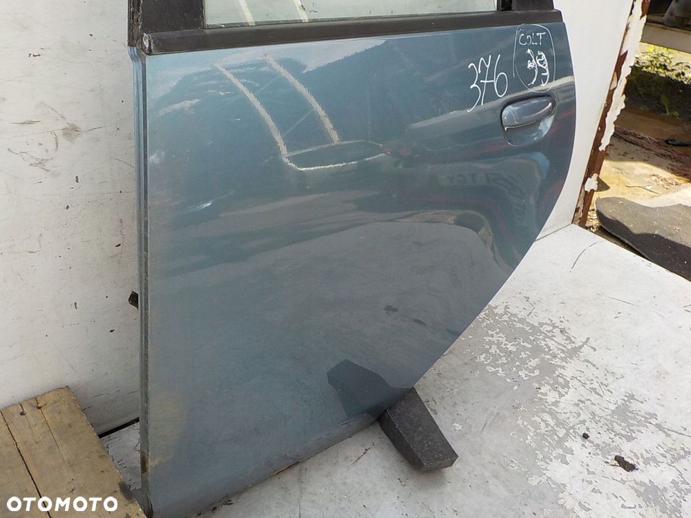 376 MITSUBISHI COLT VI LIFT DRZWI LEWE TYŁ TYLNE - 2