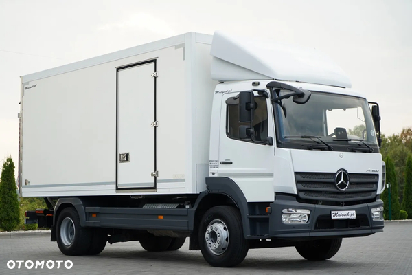 Mercedes-Benz ATEGO / 1221 / KONTENER 5.6 M / 4x2 / WINDA DHOLLANDIA - 1500 KG / MANUAL / OPONY 100%