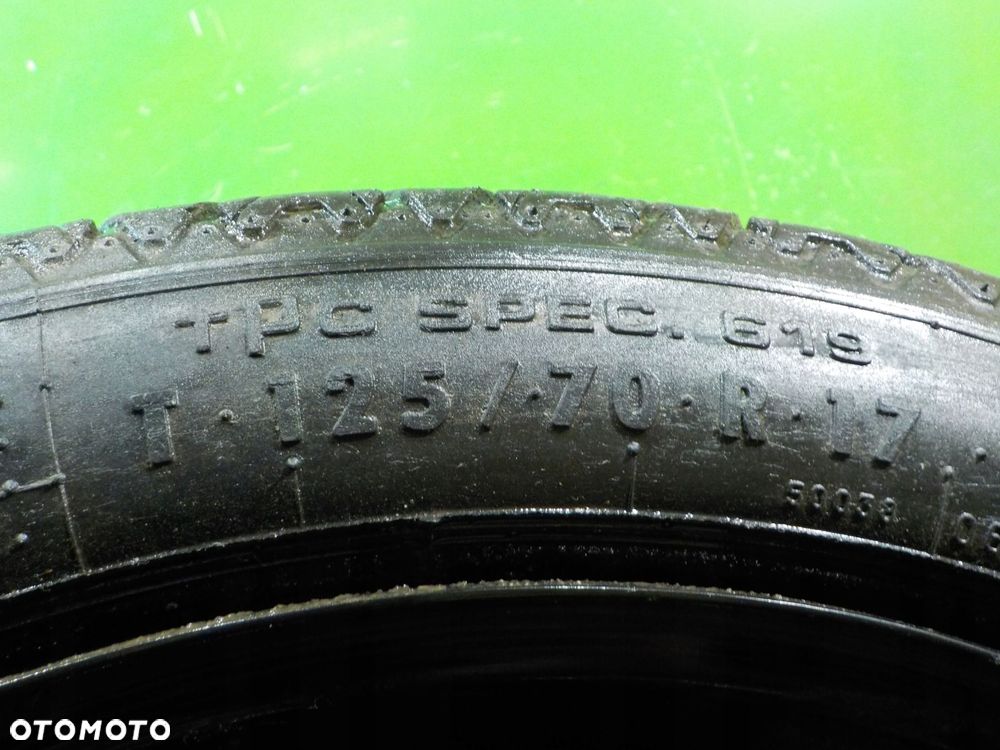 INSIGNIA A kolo dojazdowe 125/70/17 5x120 - 4