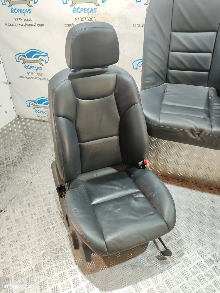 Conjunto Bancos Pele Mercedes Benz Class C W204 Sport AMG Carro Eléctricos Aquecidos - 9