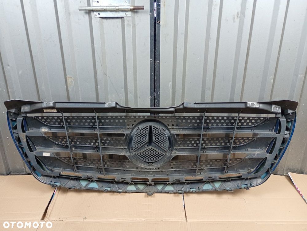 atrapa grill chrom mercedes sprinter w906 lift 2013-2017 a9068800885 - 8
